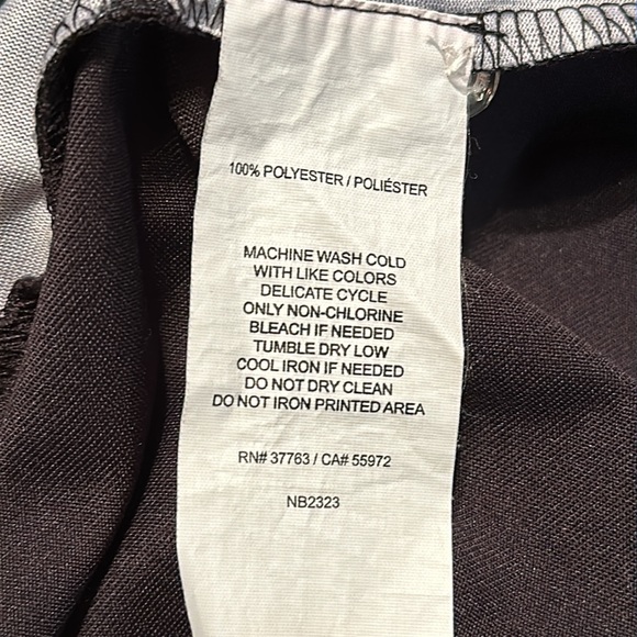 LIKE NEW CALLAWAY “OPTI-DRI” POLO GOLF SHIRT. Size XL. Black w/ Aqua blue & grey - Picture 9 of 10